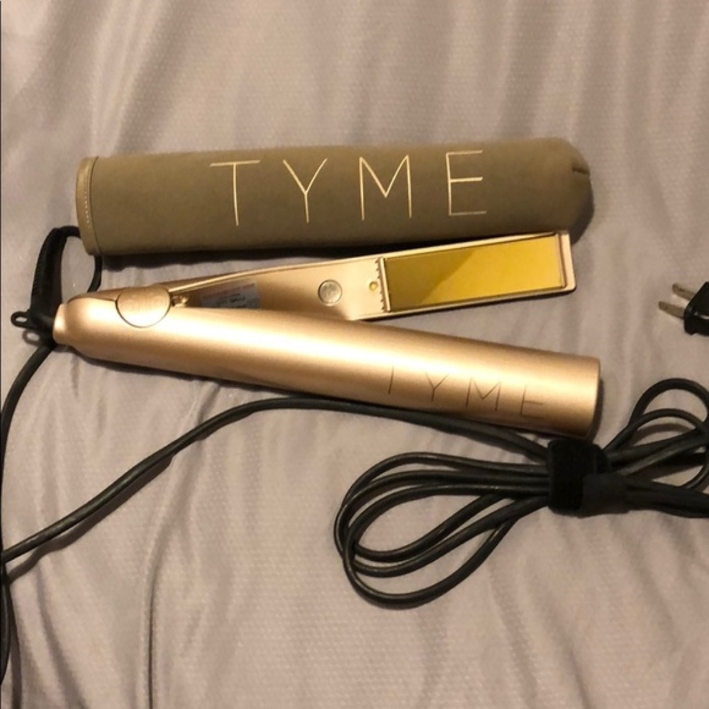 TRADED-TYME Iron 2 in 1 Hair Straightener Curler